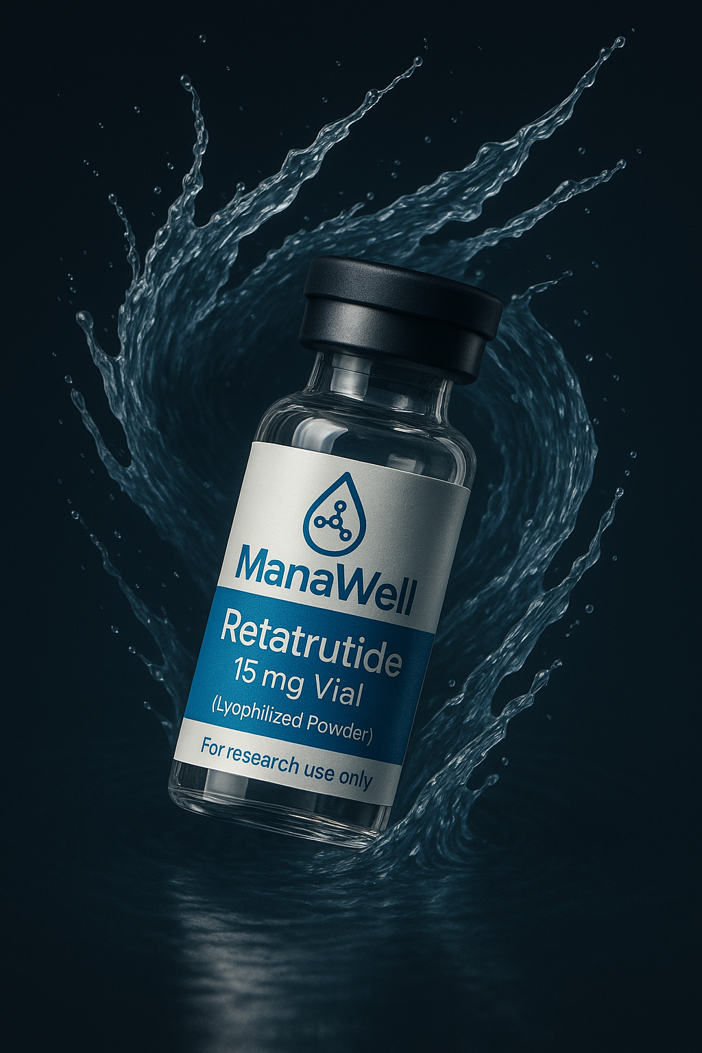 Retatrutide – 15mg Vial (Lyophilized Powder)
